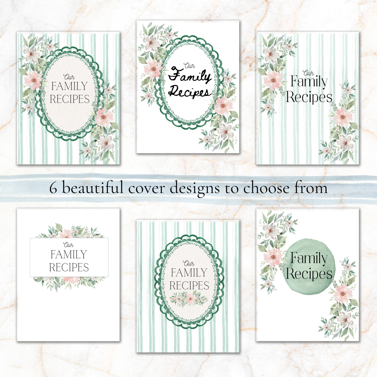 Family Recipe Binder Organizer